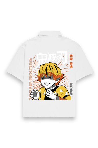 Oversized Unisex Shirt – Thunder Breathing Zenitsu Edition