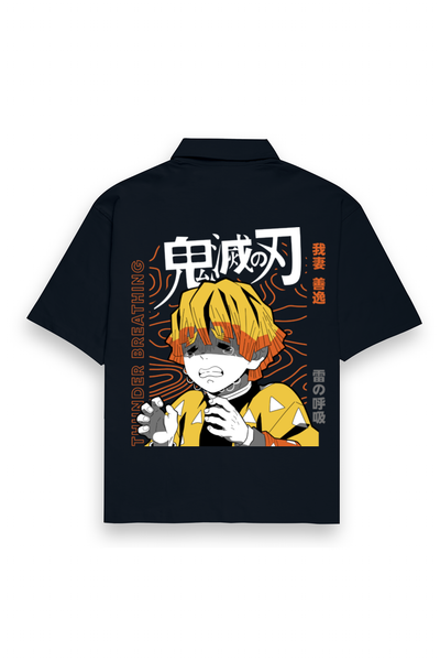 Oversized Unisex Shirt – Thunder Breathing Zenitsu Edition