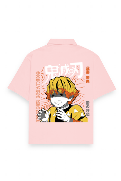 Oversized Unisex Shirt – Thunder Breathing Zenitsu Edition